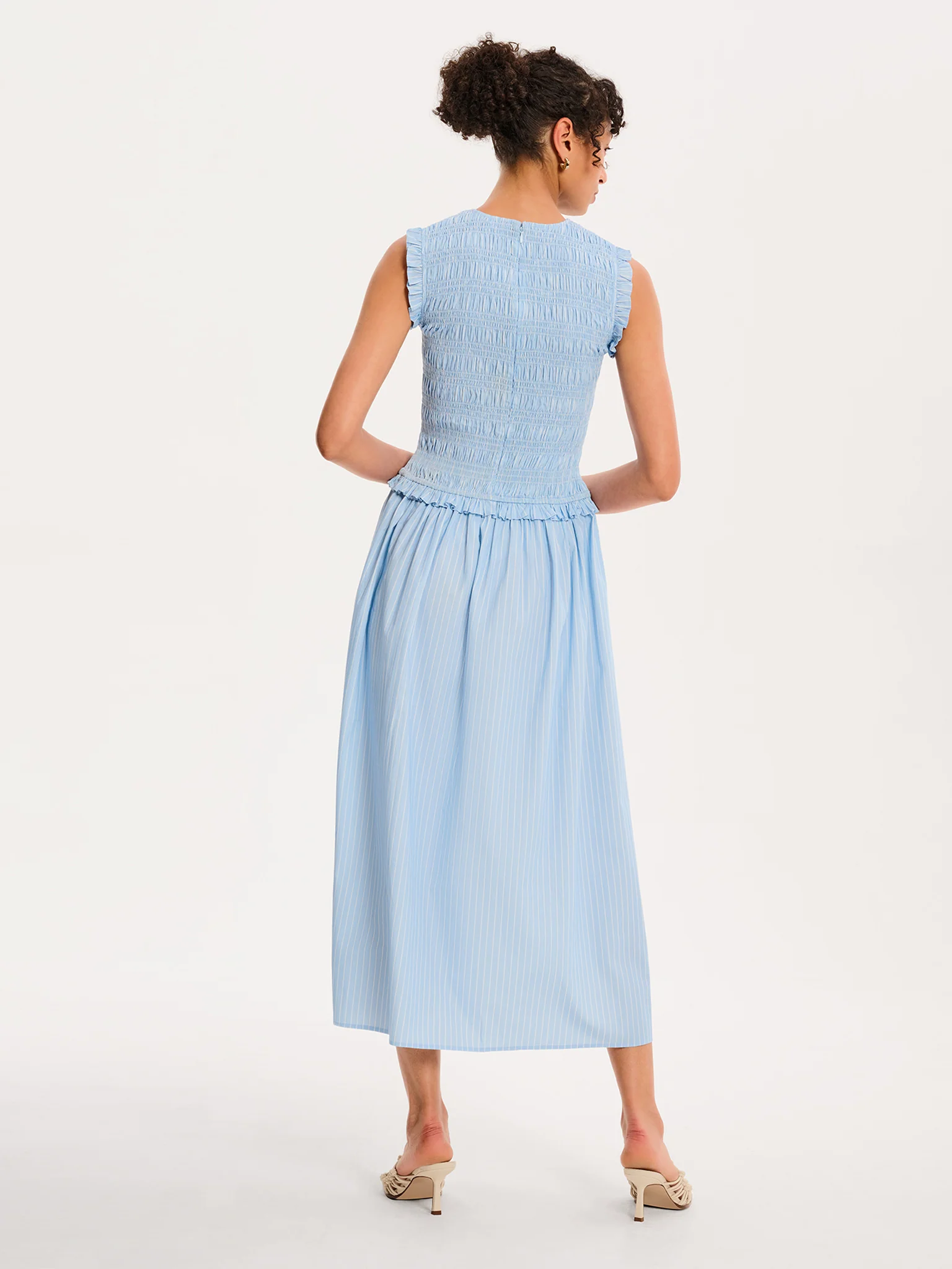 Blaire Dress in Light Blue - Image 2