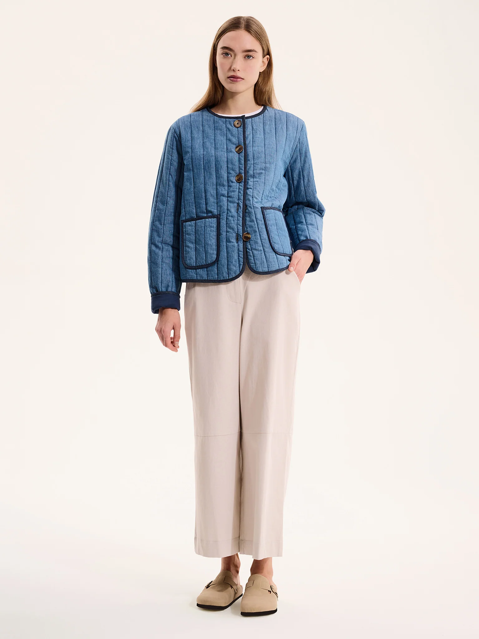 Piper Jacket in Blue